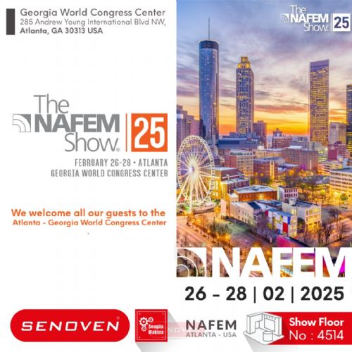 The Nafem Show - Atlanta 26-28 February 2025 Fair Participation | Senoven